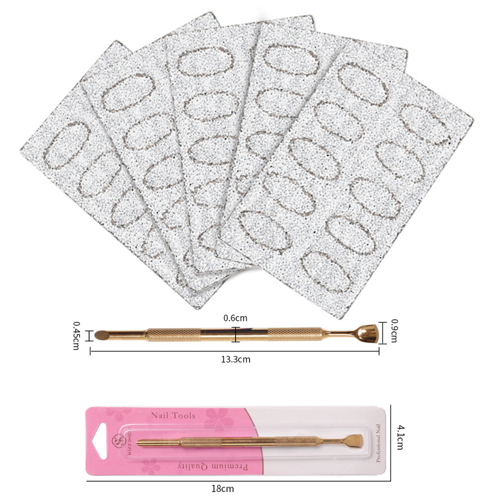 Contour Palette Stick - Empujador de cutículas de acero inoxidable