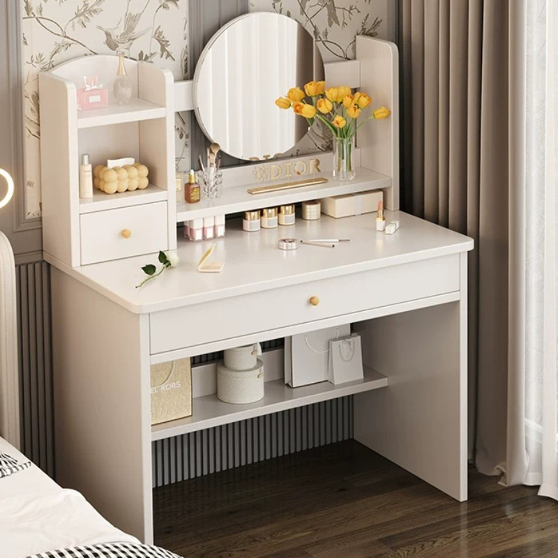 Beauty Without Makeup - Mesa de Maquillaje de Lujo Moderna