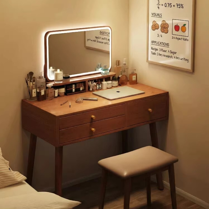 Tocador Vintage de Mediados de - Beauty Without Makeup reseña y precio