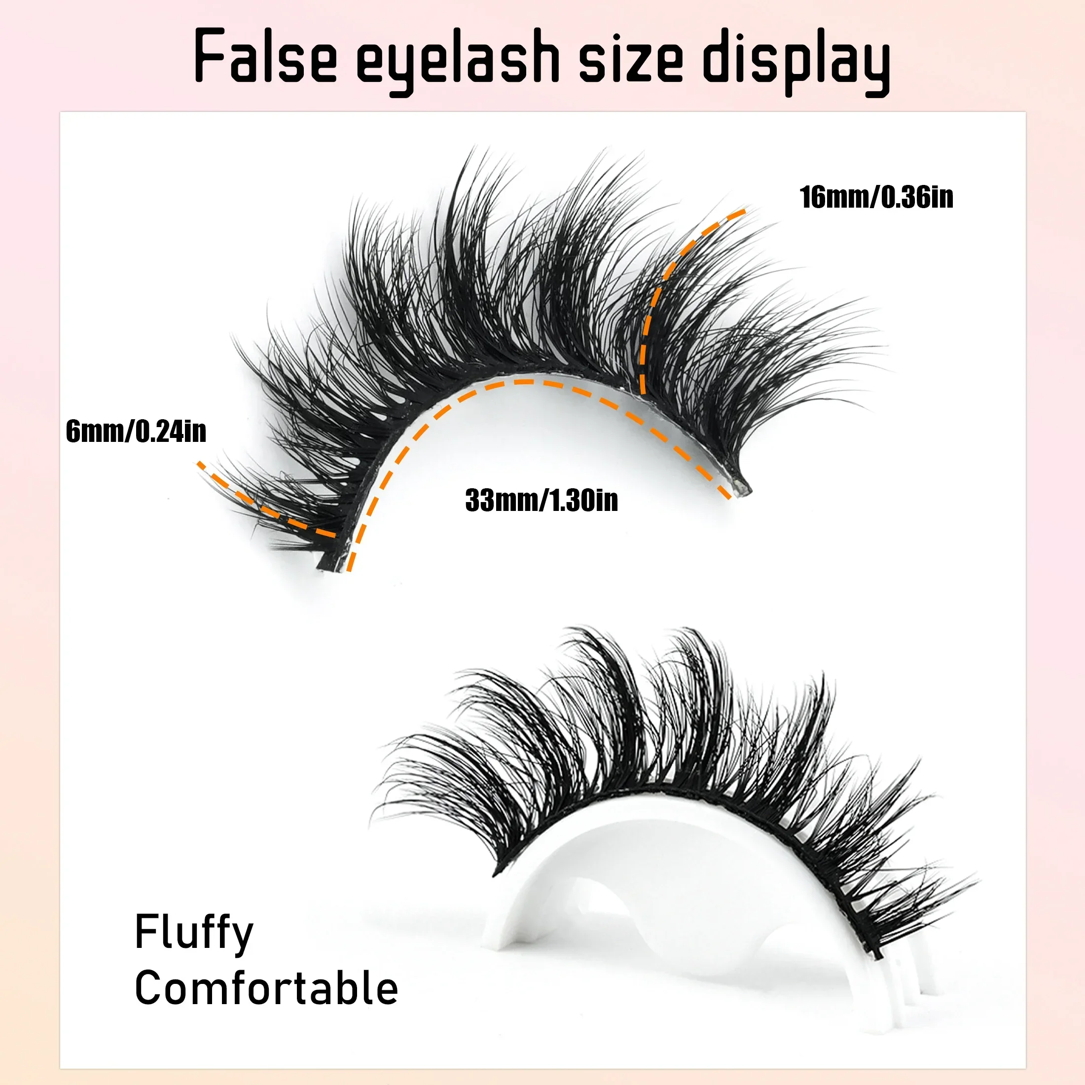 5 pares de pestañas postizas d - Beauty Makeup Women reseña y precio