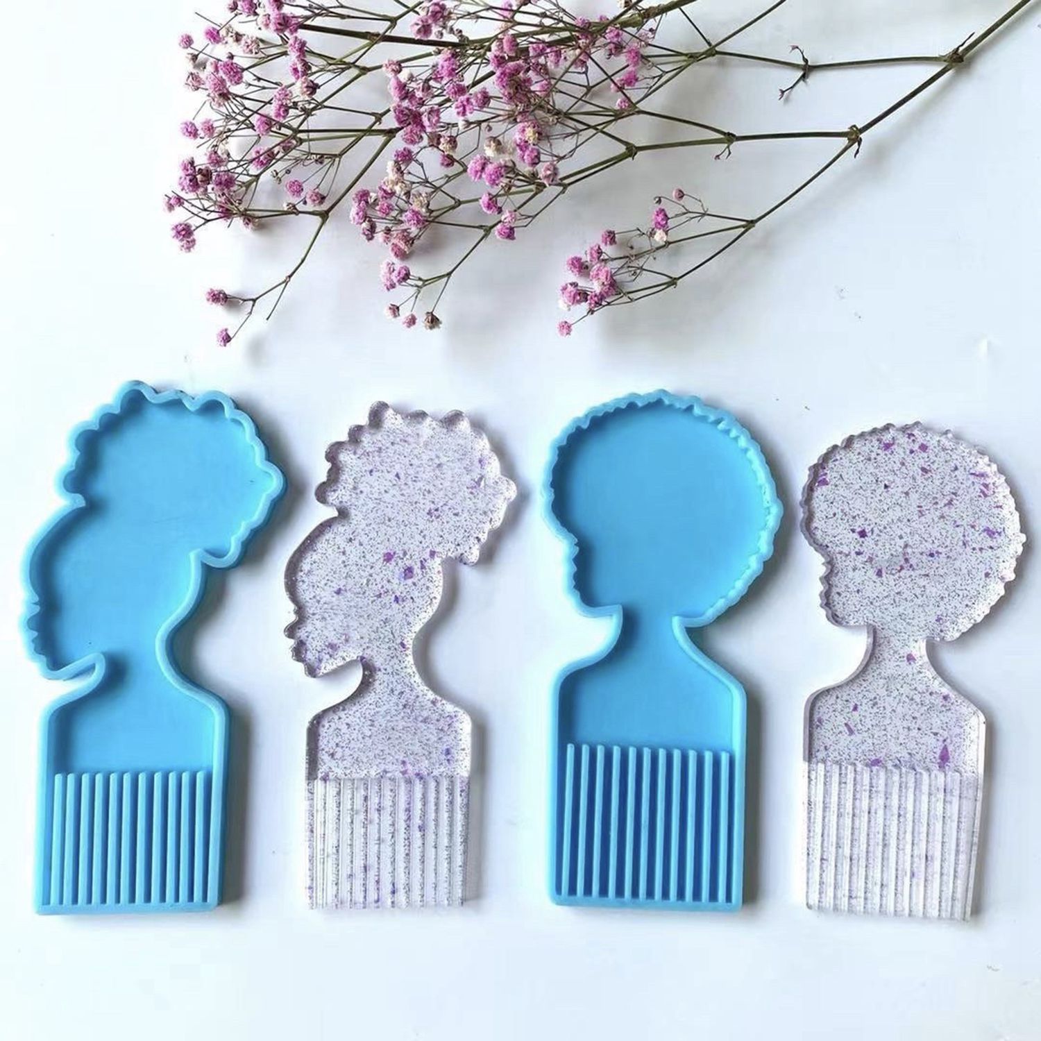 ABQR Afro Mujer Peine para rec - Beauty & Makeup Katia Di Paola reseña y precio
